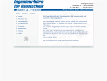 Tablet Screenshot of koch-ingber.de